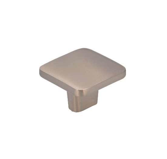 Afbeeldingen van Siro Meubelknop metaal - L 33mm/H 22mm/B 33mm RVS effect 