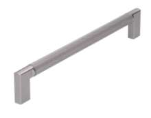 Afbeeldingen van Siro Meubelgreep metaal - boorafstand 160mm/L 174mm/H 32mm/B 12mm mat RVS effect 