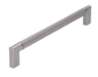Afbeeldingen van Siro Meubelgreep metaal - boorafstand 160mm/L 174mm/H 32mm/B 12mm mat RVS effect 
