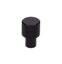 Afbeeldingen van Siro Meubelknop metaal - L 16mm/H 25mm/B 16mm mat zwart 