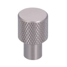 Afbeeldingen van Siro Meubelknop metaal - L 16mm/H 25mm/B 16mm mat RVS effect 