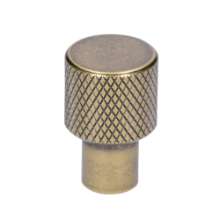 Afbeeldingen van Siro Meubelknop metaal - L 16mm/H 25mm/B 16mm vintage goud 