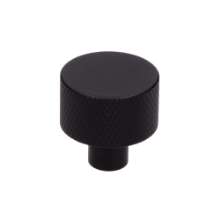 Afbeeldingen van Siro Meubelknop metaal - L 24mm/H 25mm/B 24mm mat zwart 