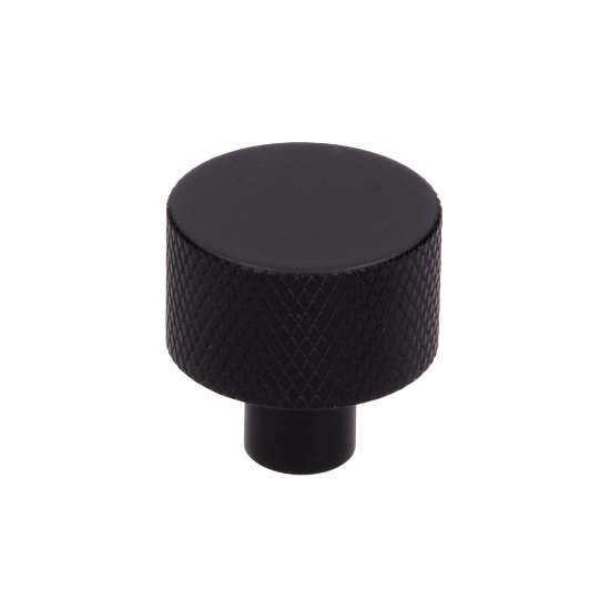 Afbeeldingen van Siro Meubelknop metaal - L 24mm/H 25mm/B 24mm mat zwart 