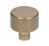 Afbeeldingen van Siro Meubelknop metaal - L 24mm/H 25mm/B 24mm vintage goud 