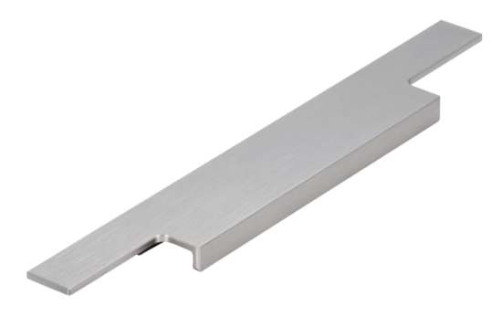 Afbeeldingen van Siro Handgreep metaal - L 245mm/H 38mm/B 13mm RVS effect 