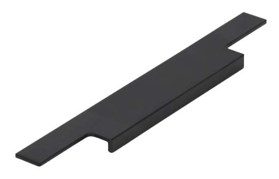 Afbeeldingen van Siro Handgreep metaal - L 245mm/H 38mm/B 13mm mat zwart 