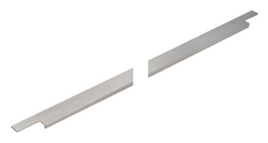 Afbeeldingen van Siro Handgreep metaal - L 795mm/H 38mm/B 13mm RVS effect 