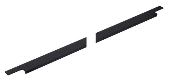 Afbeeldingen van Siro Handgreep metaal - L 795mm/H 38mm/B 13mm mat zwart 
