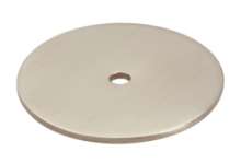 Afbeeldingen van Siro Onderplaat metaal - L 42mm/H 2mm/B 42mm mat RVS effect 