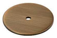 Afbeeldingen van Siro Onderplaat metaal - L 42mm/H 2mm/B 42mm antiek messing 