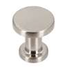 Afbeeldingen van Siro Meubelknop metaal - L 20mm/H 21mm/B 20mm RVS effect 