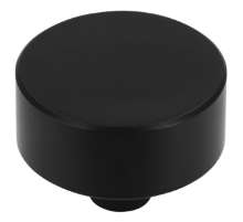 Afbeeldingen van Siro Meubelknop metaal - L 33mm/H 25mm/B 33mm mat zwart 
