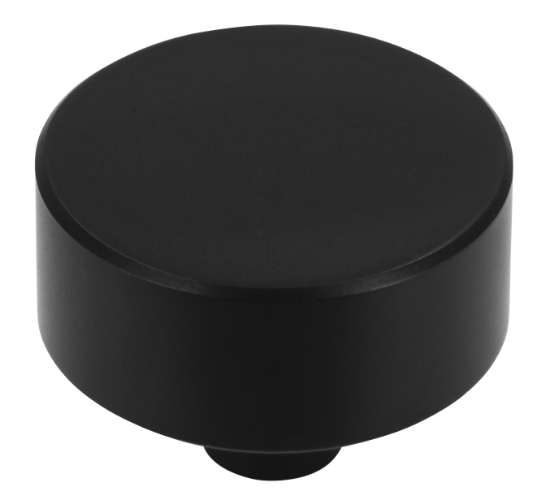 Afbeeldingen van Siro Meubelknop metaal - L 33mm/H 25mm/B 33mm mat zwart 