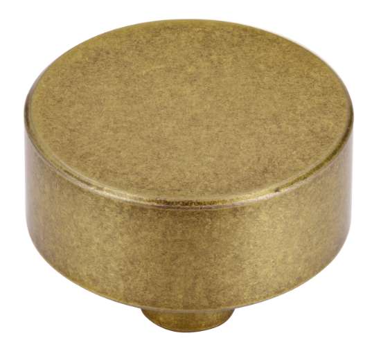 Afbeeldingen van Siro Meubelknop metaal - L 33mm/H 25mm/B 33mm vintage goud 