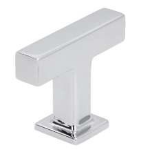 Afbeeldingen van Siro Meubelknop metaal - L 46mm/H 34mm/B 18mm chroom glanzend 