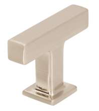 Afbeeldingen van Siro Meubelknop metaal - L 46mm/H 34mm/B 18mm RVS effect 