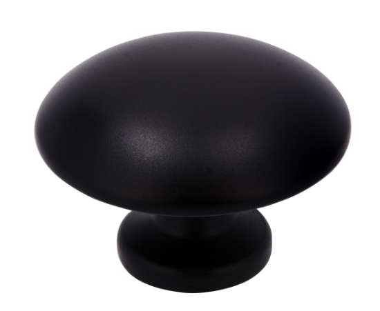 Afbeeldingen van Siro Meubelknop metaal - L 34mm/H 23mm/B 34mm mat zwart 