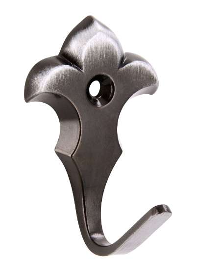 Afbeeldingen van Siro Kapstokhaak metaal - L 46mm/H 27mm/B 29mm antiek ijzer 