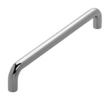 Afbeeldingen van Siro Meubelgreep metaal - boorafstand 160mm/L 170mm/H 29mm/B 10mm chroom glanzend 