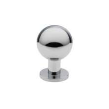 Afbeeldingen van Siro Meubelknop metaal - L 18mm/H 27mm/B 18mm chroom glanzend 