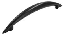 Afbeeldingen van Siro Meubelgreep metaal - boorafstand 128mm/L 165mm/H 30mm/B 13mm mat zwart 