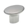 Afbeeldingen van Siro Meubelknop metaal - L 38mm/H 26mm/B 27mm RVS effect 