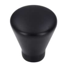 Afbeeldingen van Siro Meubelknop metaal - L 24mm/H 27mm/B 24mm mat zwart 