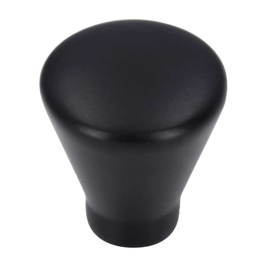 Afbeeldingen van Siro Meubelknop metaal - L 24mm/H 27mm/B 24mm mat zwart 