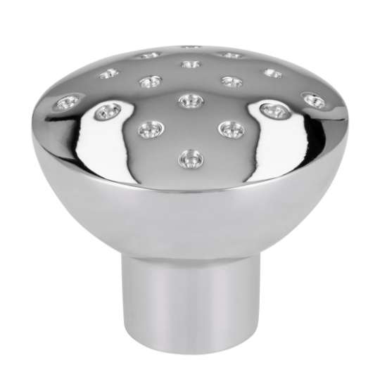 Afbeeldingen van Siro Meubelknop metaal - L 28mm/H 24mm/B 28mm chroom glanzend 
