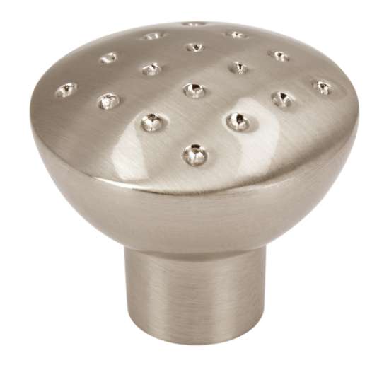Afbeeldingen van Siro Meubelknop metaal - L 28mm/H 24mm/B 28mm RVS effect 