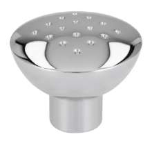 Afbeeldingen van Siro Meubelknop metaal - L 33mm/H 27mm/B 33mm chroom glanzend 