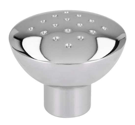 Afbeeldingen van Siro Meubelknop metaal - L 33mm/H 27mm/B 33mm chroom glanzend 