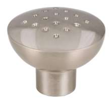 Afbeeldingen van Siro Meubelknop metaal - L 33mm/H 27mm/B 33mm RVS effect 
