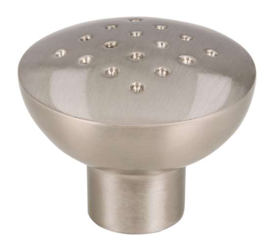Afbeeldingen van Siro Meubelknop metaal - L 33mm/H 27mm/B 33mm RVS effect 