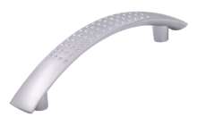 Afbeeldingen van Siro Meubelgreep metaal - boorafstand 96mm/L 125mm/H 28mm/B 17mm chroom mat 