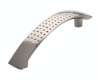 Afbeeldingen van Siro Meubelgreep metaal - boorafstand 96mm/L 125mm/H 28mm/B 17mm RVS effect 