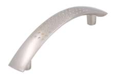 Afbeeldingen van Siro Meubelgreep metaal - boorafstand 96mm/L 125mm/H 28mm/B 17mm nikkel mat 
