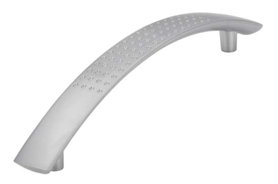 Afbeeldingen van Siro Meubelgreep metaal - boorafstand 128mm/L 159mm/H 30mm/B 18mm chroom mat 
