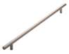 Afbeeldingen van Siro Meubelgreep metaal - boorafstand 336mm/L 416mm/H 32mm/B 12mm RVS effect 