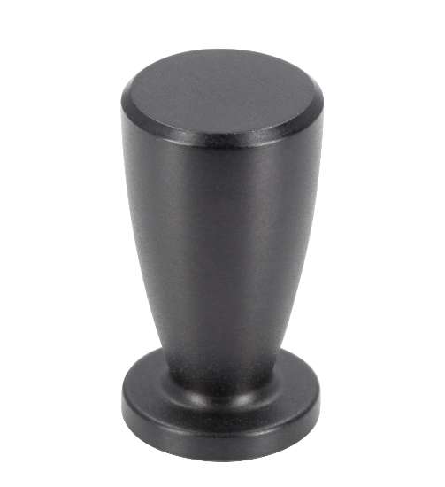 Afbeeldingen van Siro Meubelknop metaal - L 12mm/H 22mm/B 12mm grafiet zwart donker 