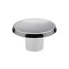 Afbeeldingen van Siro Meubelknop metaal - L 36mm/H 20mm/B 36mm chroom glanzend 