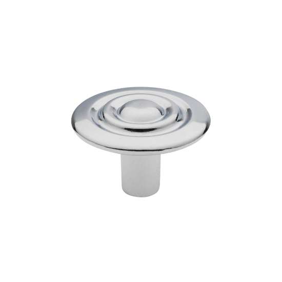 Afbeeldingen van Siro Meubelknop metaal - L 28mm/H 19mm/B 28mm chroom glanzend 