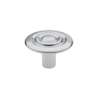 Afbeeldingen van Siro Meubelknop metaal - L 28mm/H 19mm/B 28mm chroom glanzend 