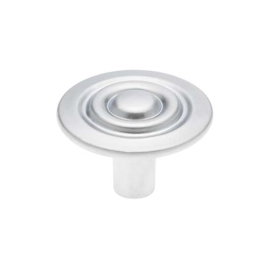 Afbeeldingen van Siro Meubelknop metaal - L 28mm/H 19mm/B 28mm chroom mat 