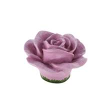 Afbeeldingen van Siro Meubelknop bloem kunststof - L 48mm/H 30mm/B 48mm roze 