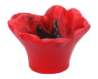 Afbeeldingen van Siro Meubelknop bloem kunststof - L 48mm/H 32mm/B 45mm rood 