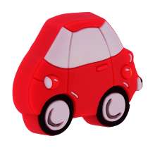 Afbeeldingen van Siro Meubelknop auto kunststof - L 48mm/H 25mm/B 38mm rood 