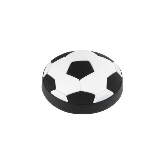 Afbeeldingen van Siro Meubelknop voetbal kunststof - L 39mm/H 25mm/B 39mm 