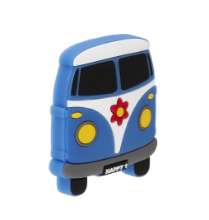 Afbeeldingen van Siro Meubelknop bus kunststof - L 54mm/H 26mm/B 59mm blauw 